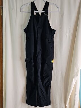 Bass Black Waterproof Bib Rain Overalls